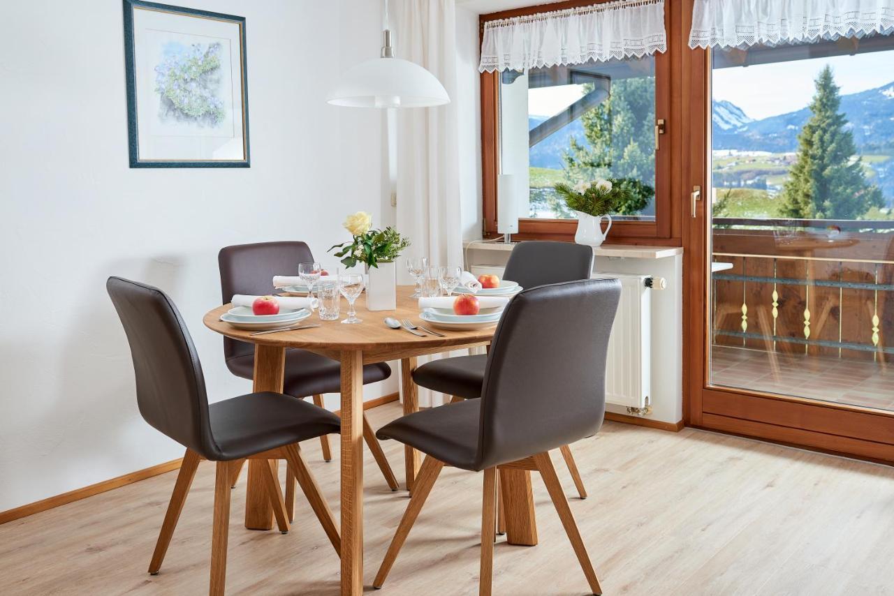 Hornblick Fewo- Ab Mai Freie Fahrt Mit Bergbahnen Oberstdorf Extérieur photo