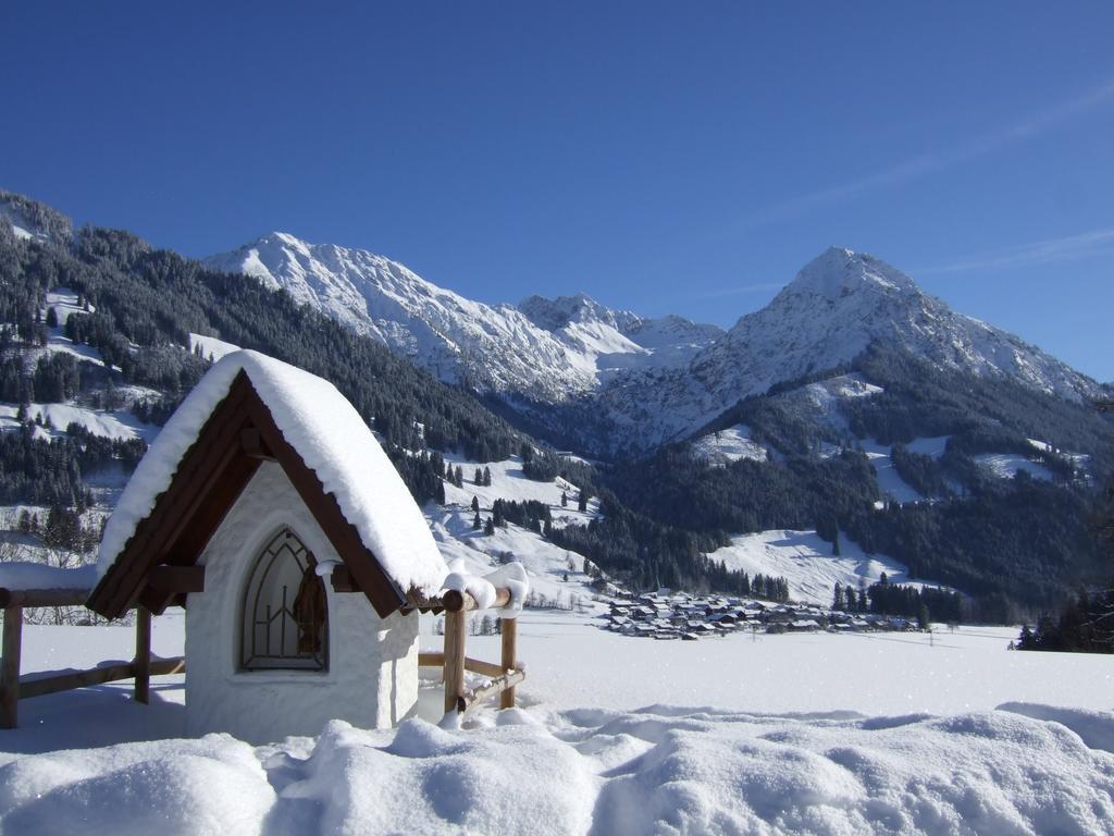 Hornblick Fewo- Ab Mai Freie Fahrt Mit Bergbahnen Oberstdorf Extérieur photo